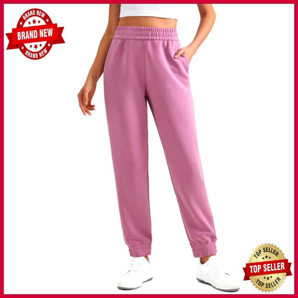 High Waisted Modal Joggers with Pockets Cinch Bottom Lounge Pants